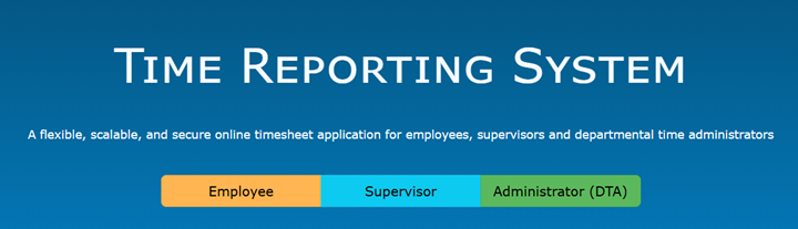 Screenshot of TRS login screen